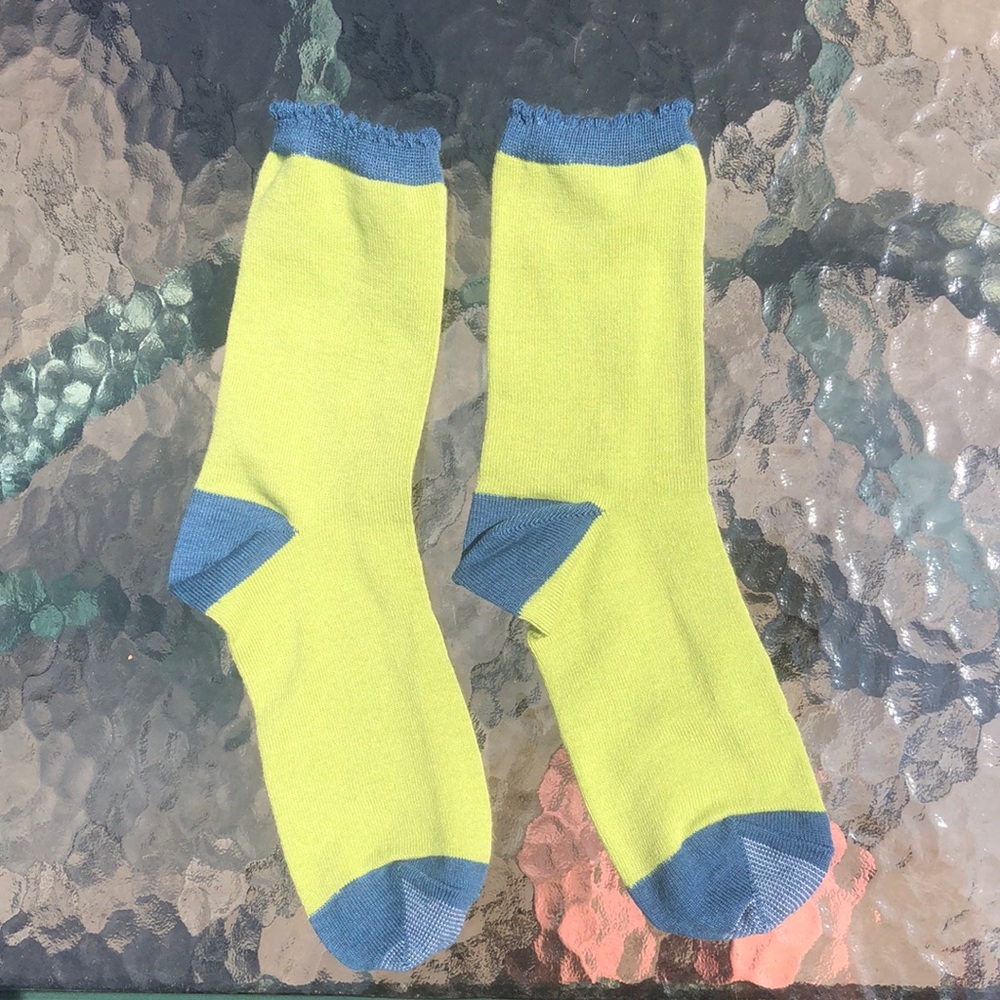 Green and Blue Boot Socks!